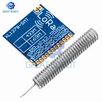 1~10PCS RF LoRa module SX1278 chip PM1280 Long-Distance communication Receiver and Transmitter SPI LORA IOT+2pcs 433MHz antenna