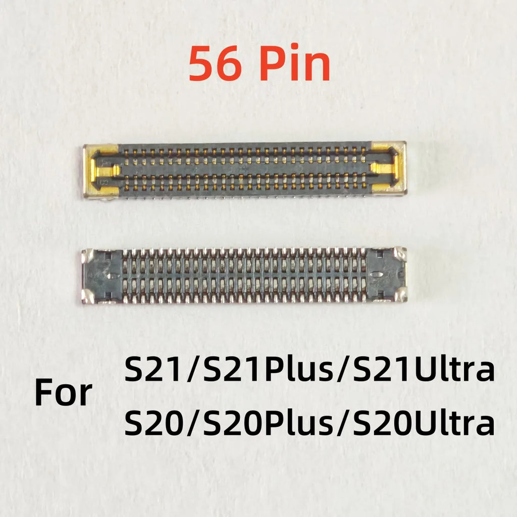 10pcs LCD Display Screen Flex FPC Connector For Samsung S22 S24 S25 S26 Plus S23 Ultra S21 S20 FE S10 Lite On Board Motherboard