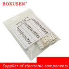 36Value * 20PCS =720PCS 0805 0603 1206 SMD Resistor Kit 1 ohm- 10M ohm Assorted Kit