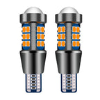 2 Pcs W16W LED T15 Led Bulbs 912 921 WY16W Super Bright 3030 Chip Car Brake Lights Canbus Auto Reverse Lamp White Red Yellow 12V