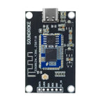 ABKQ-QCC5181/QCC3095 Bluetooth Digital Interface Module Sound Card Ldac Decoding USB To I2S Output Type-C 5VUSB
