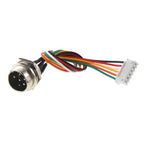 2Pin GX12 GX16 GX20 to XH2.54 Terminal Wire M12 Aviation Plug 3/4/5/6Pin Male Adapter Cable Connector 15-30cm Extension Cable