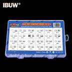 120Pcs Micro USB Connector Kit 24 Models Female Mini Usb Soldering Connectors Diy For MP3/4/5 Samsung Huawei SMD DIP Socket Kit