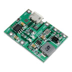 Lithium Li-ion 18650 3.7V 4.2V to 5V 9V Battery Charger Board DC-DC Step Up Boost Module TP4056 DIY Kit Parts Type-C/Micro USB