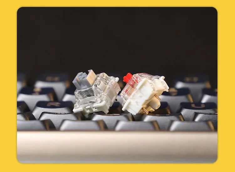 Gateron Pro 3.0 V3 Switch 3pin RGB Linear Tactile Red White Yellow Silver Brown Black Switch For Mechanical Keyboard Pre Lubed