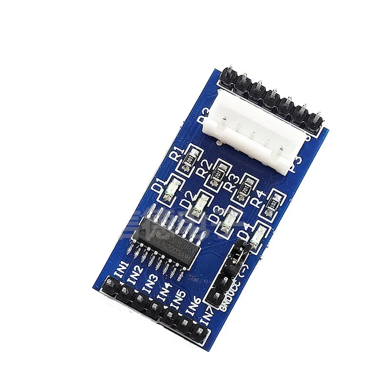 ULN2003 Stepper Motor Driver Boards 5 Wire 4 Phase Blue PCB Board Stepper Motor Module Stepper Motors Drivers