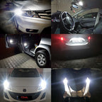 2x W5W T10 LED CANBUS No Error 5W5 12V 8W 950Lm Super Bright Car Interior Side Light 194 3030 SMD Auto Bulb White Amber Red
