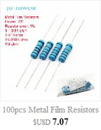 5pcs 10W 5% SQP Cement Resistor 0.1 0.22 0.33 0.5 1 1.2 1.8 2 2.2 3 3.3 3.6 4.7 5 8 10 15 20 25 30 100 K R ohms Power Resistance