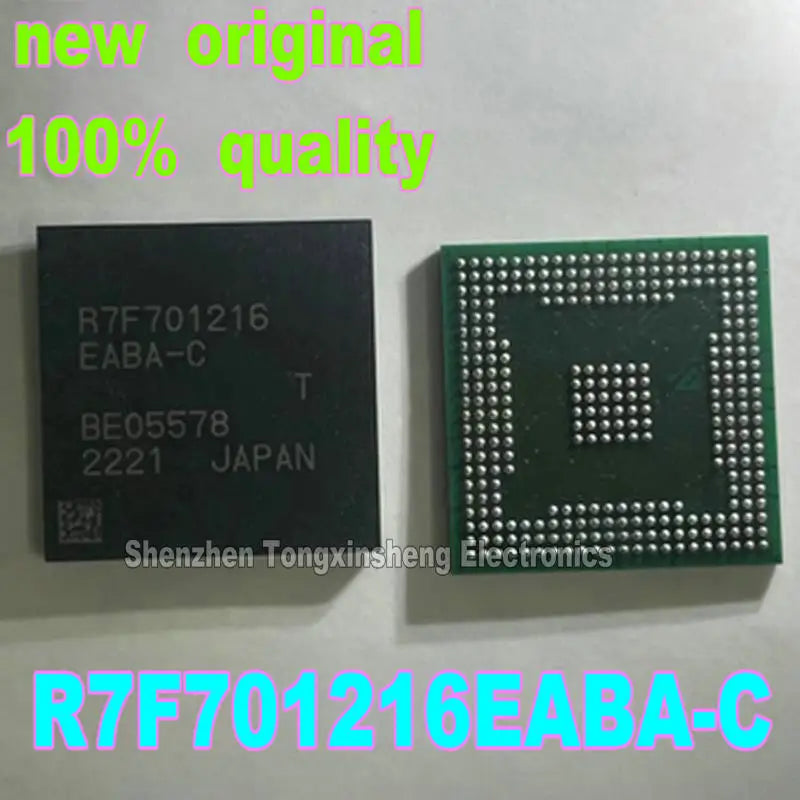 (1piece) 100% Brand new original R7F701216EABA-C, R7F701216, BGA packaged automotive ECU microprocessor chip