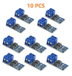 1/5/10PCS 15A 400W MOSFET PWM Regulator Trigger Switch Driver Module DC 5V-36V Electronic Switch Control Board for Arduino