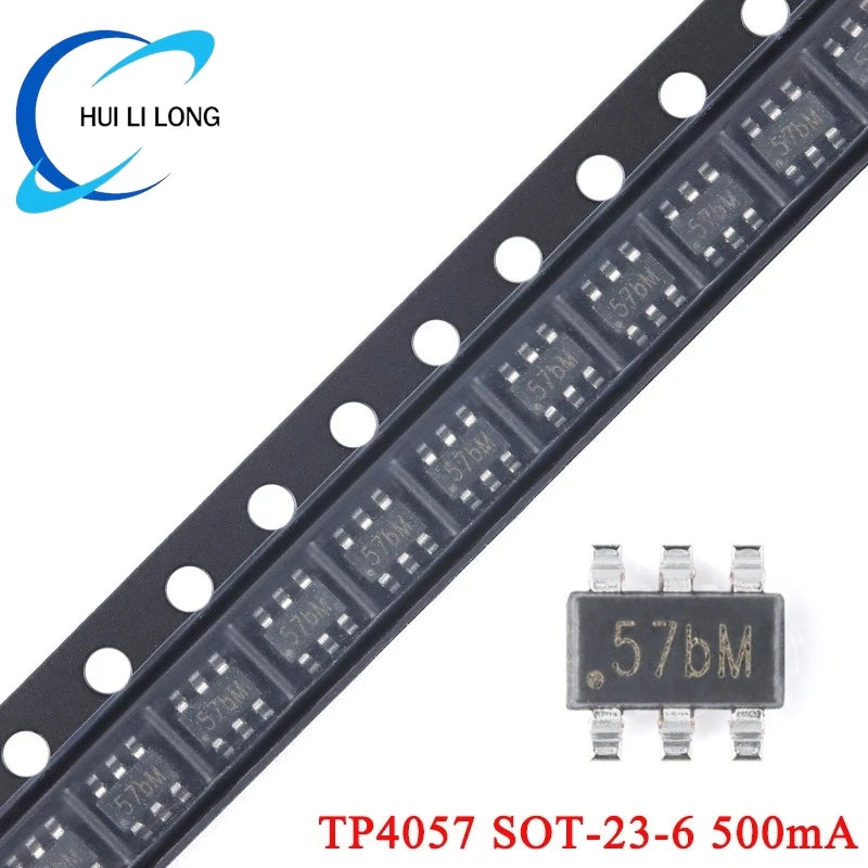 100pcs/5pcs TP4057 57bM SOT-23-6 SOT23 500mA TP4056 4056 ESOP-8 1A Battery Power Management Chip IC Controller New Original