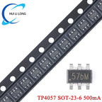 100pcs/5pcs TP4057 57bM SOT-23-6 SOT23 500mA TP4056 4056 ESOP-8 1A Battery Power Management Chip IC Controller New Original