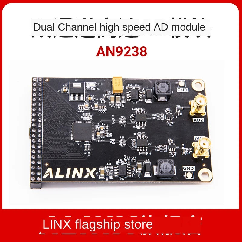 Alinx Dual-Channel High-Speed Ad Analog Signal to Digital Signal Module FPGA Development Board Supporting Module An9238