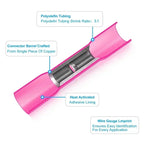 20/50/100/200PCS AWG 24-10 0.3-6.0mm2 Waterproof Insulated Automobile Wire Cable Crimp Terminals Heat ShrinkButt Wire Connectors