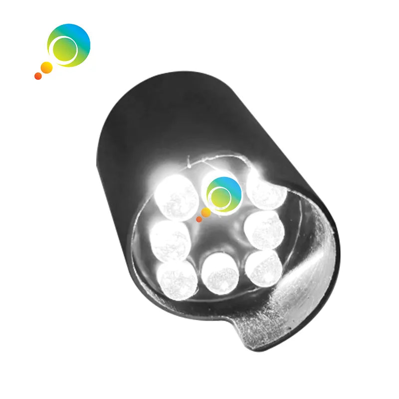 10pcs Mini LED Traffic Signal Light Pixel Cluster 26mm Diameter Yellow Blue Red White Green Replacement Lights for Traffic Signa