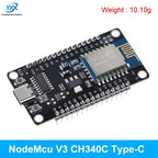 NodeMcu V3 V2 ESP8266 ESP-12E Lua WIFI Internet of Things Development Board Wireless Module CH340 CP2102 CH9102X