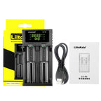 LiitoKala Lii-S2 Multi-Compatible Charger - Supports AA, AAA, 18650, 26650 Lithium Ion Batteries