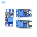 1/3/5/10PCS MT3608 DC-DC Step Up Converter Module Adjustable Boost 2A Max Power Supply Board 2V-24V To 5V 9V 12V 28V Booster