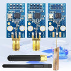 CC1101 Wireless Module 10Mbps Communication Rate 433M Data Transmission and Receiving Modules with SMA Antenna SPI Interface