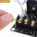 3D Printer Hot Bed Power Expansion Board Heating Controller MOSFET High Current Load Module 25A 30A 12or24V for 3D Printer Parts