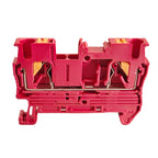 10Pcs PT2.5 Push-in Terminal 2.5mm² Cable Wire Electrical Connector DIN Rail Terminal Block Feed-Through Strip Plug PT-2.5