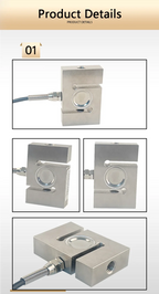 S Shape Tension Compression Load Cell & Display 5kg~5t, Alloy Steel Sensor, IP66 Waterproof, for Crane Hopper Control System