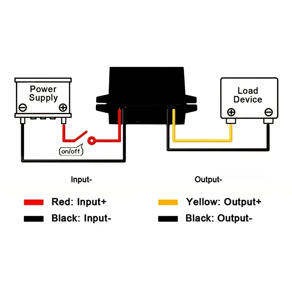 12V 24V to 5V 3A-10A Step Down DC Converter Regulator 24V12 V Buck to 5 V 12 Volt to 5 Volt LED Power Supply for Cars