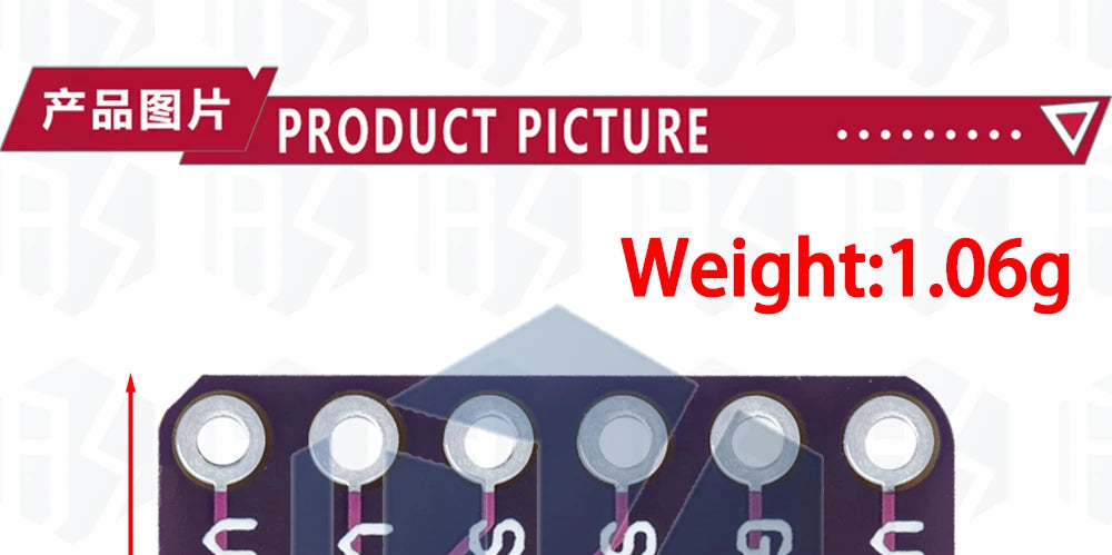 MCP3421 I2C Delta-Sigma ADC Evaluation Module - SOT23-6 Board for PICkit Serial Analyzer (Model: GY-MCP3421)