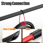 5 Sizes 90mm/3.54inch Heat Shrink Tubing Kit 75 Pcs 4:1 Ratio Adhesive Lined Dual Wall Tube Marine Grade Heatshrink Wrap Tubes
