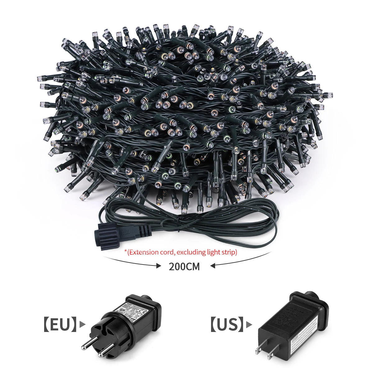Holiday 24V LED Christmas Lights Fairy Garland String Light 10M-50M 100M Waterproof For Outdoor Garden Home New Year Party Decor