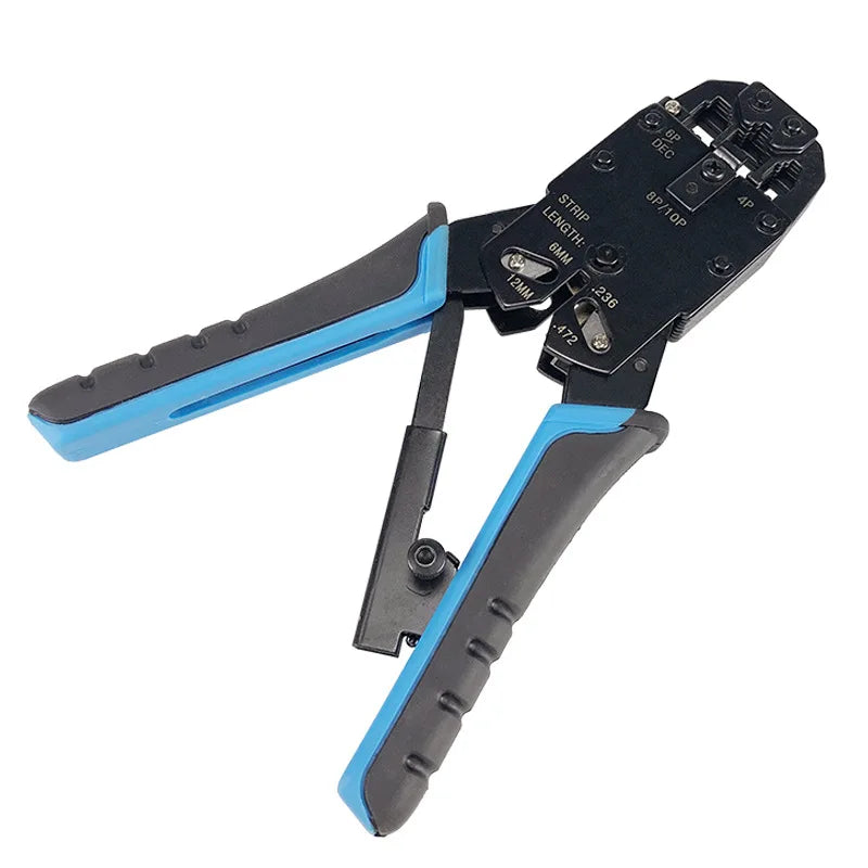ZoeRax RJ11 / RJ12 / RJ45 / RJ50 8P 10P 6P 4C Network LAN Wire Crimp Tool Connector Net Crimper Pliers