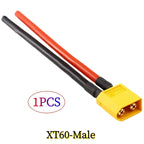 XT60 XT-60 Male/Female Bullet Connectors Cable Plugs With Silicon 12AWG Wire For RC Lipo Battery Quadcopter Multicopter