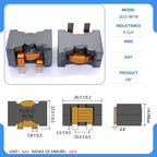 Flat Copper Wire PQ2615 PQ2616 PQ2617 PQ2618 PQ2620 Ferrite DC Filtering