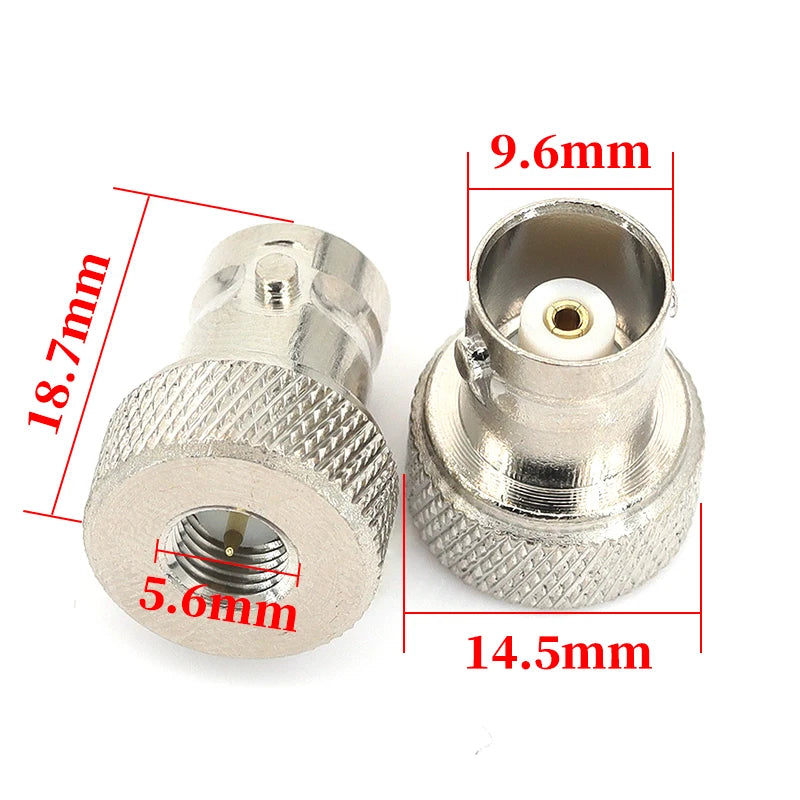 SMA Male Female to BNC Male Female Adapter SMA to BNC Connector for Wireless LAN Device, Coaxial Cable, Radio Antenna Adapt