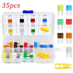 35/56/70/84/100/105/126pcs Micro 2 Blade Fuse Assortment Kit for Truck Replacement with Fuse Puller(5A,7.5A,10A,15A,20A,25A,30A)