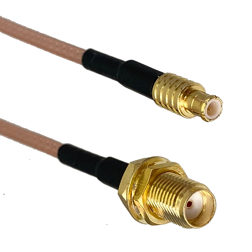 RG316 SMA RP SMA to MCX MMCX Male plug & Female jack Straight & Right Angle RF Jumper pigtail Cable 4inch~10FT