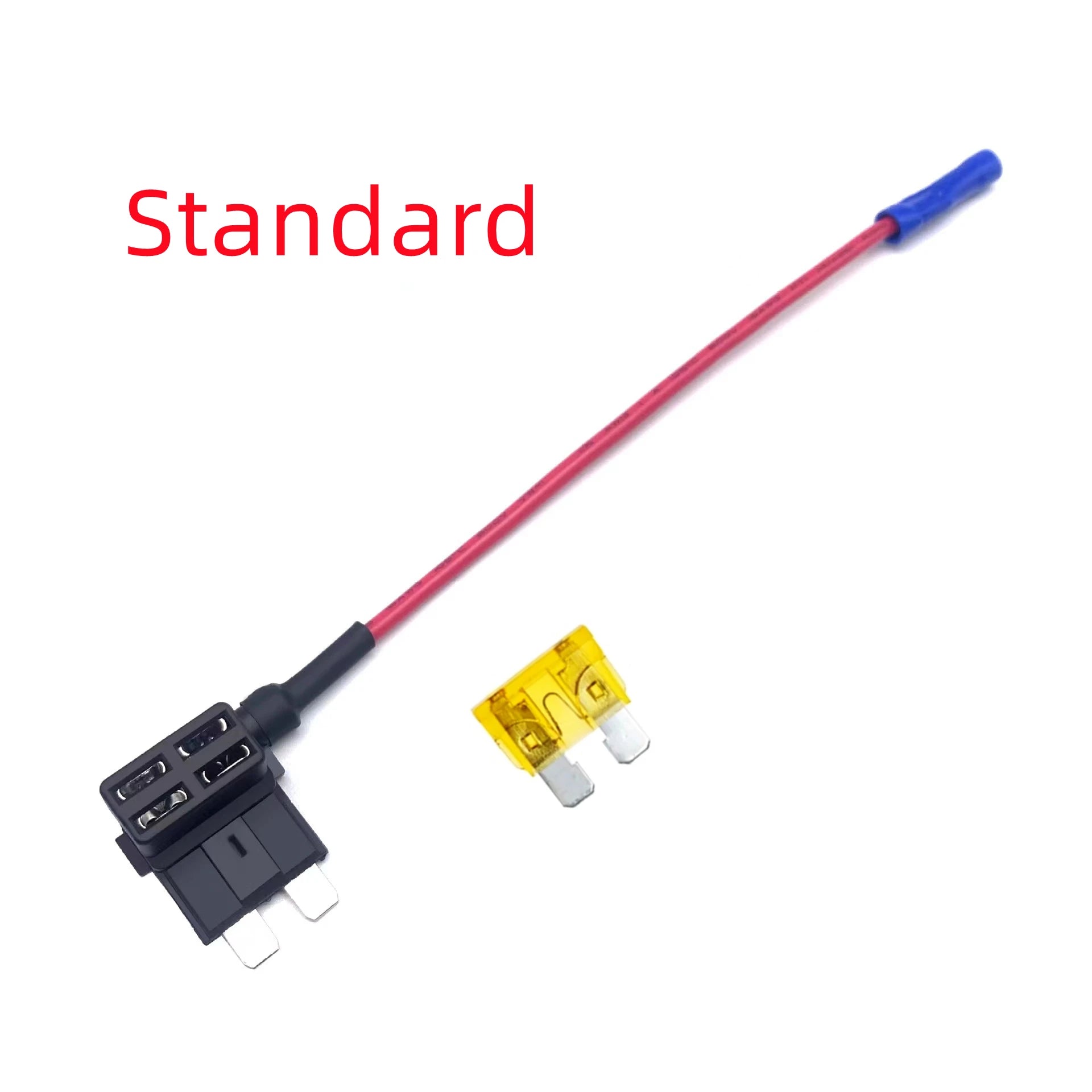 12V MINI SMALL MEDIUM Size Car Fuse Holder Add-a-circuit TAP Adapter with 10A Micro Mini Standard ATM Blade Fuse