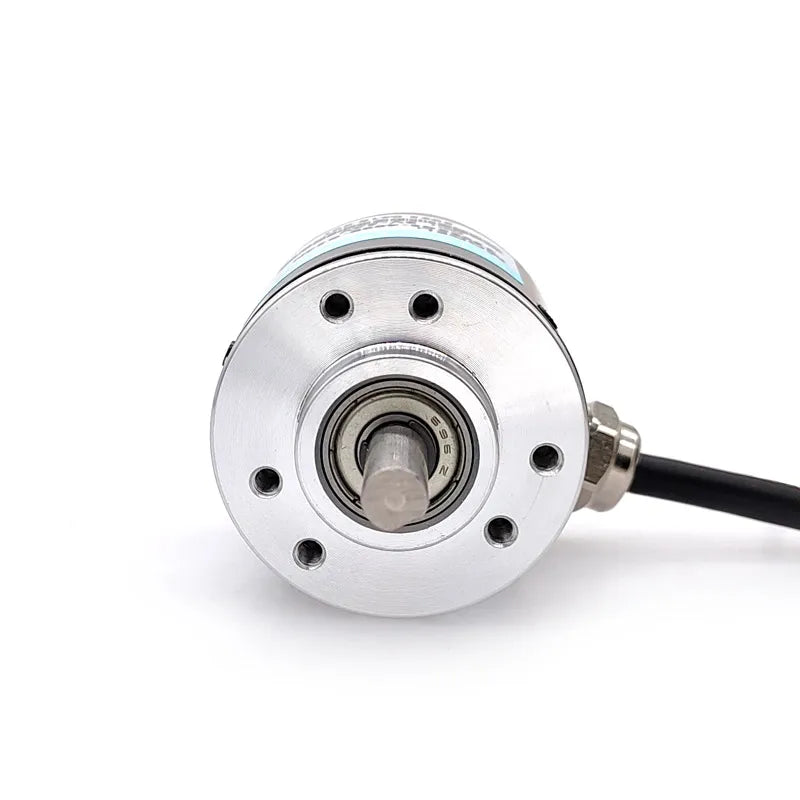 38S6G5-B-G24N Rotary Incremental Encoder AB 2 Phase Connection 50/100/200/360P/R 5-24V Solid Shaft DC Open Collector Output NPN