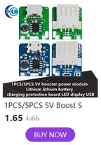 IP5310 Type-C USB-a 5V 3.1A Boost Converter Step-Up Power Module Power Bank Accessories With Switch LED Indicator