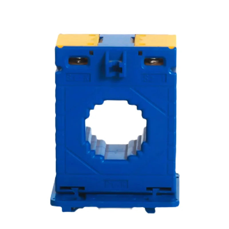 Current Transformer 30mm Aperture Din Rail 50/5 100/5 150/5 200/5 300/5 Copper Coil Blue Shell
