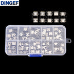 100Pcs Type C USB Charging Jack Welding Connectors USB-C Socket For Mobile Phone PCB DIY Repair Kits