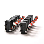 [New] 10Pcs Micro Roller Lever Arm Open Close Limit Switch KW12-3 PCB Microswitch