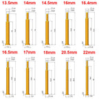 5Pcs Battery Spring Loaded Pogo Pin Connector SMD Needle PCB Height 2 3 4 5 6 7 8 9 10 11 12 13 14 16 17 18 22 MM Test Probe