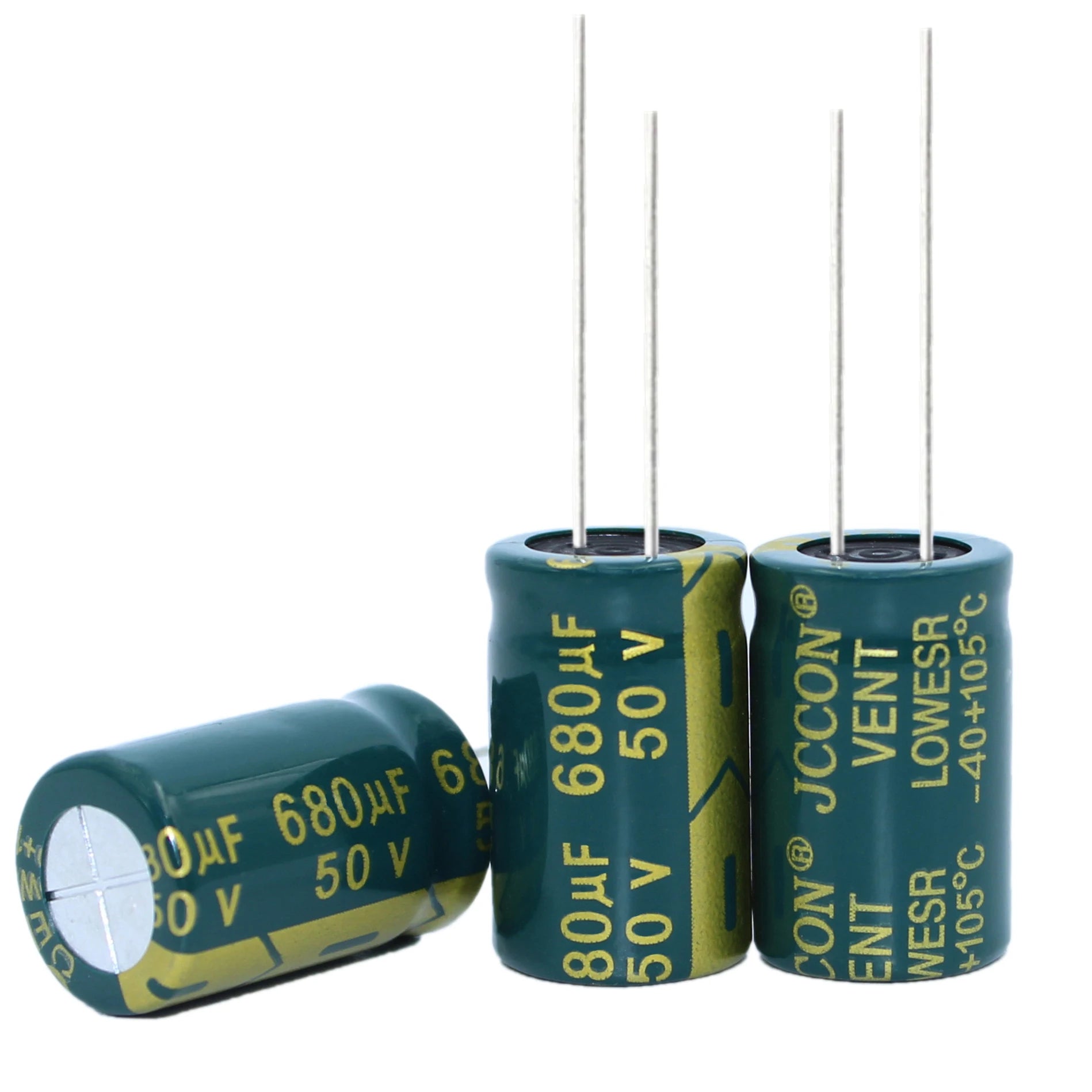 5-50PCS JCCON 50V 1 2.2 4.7 10 22 47 220 330 470 680 1000 2200 3300 4700 6800 uF High frequency low ESR capacitor