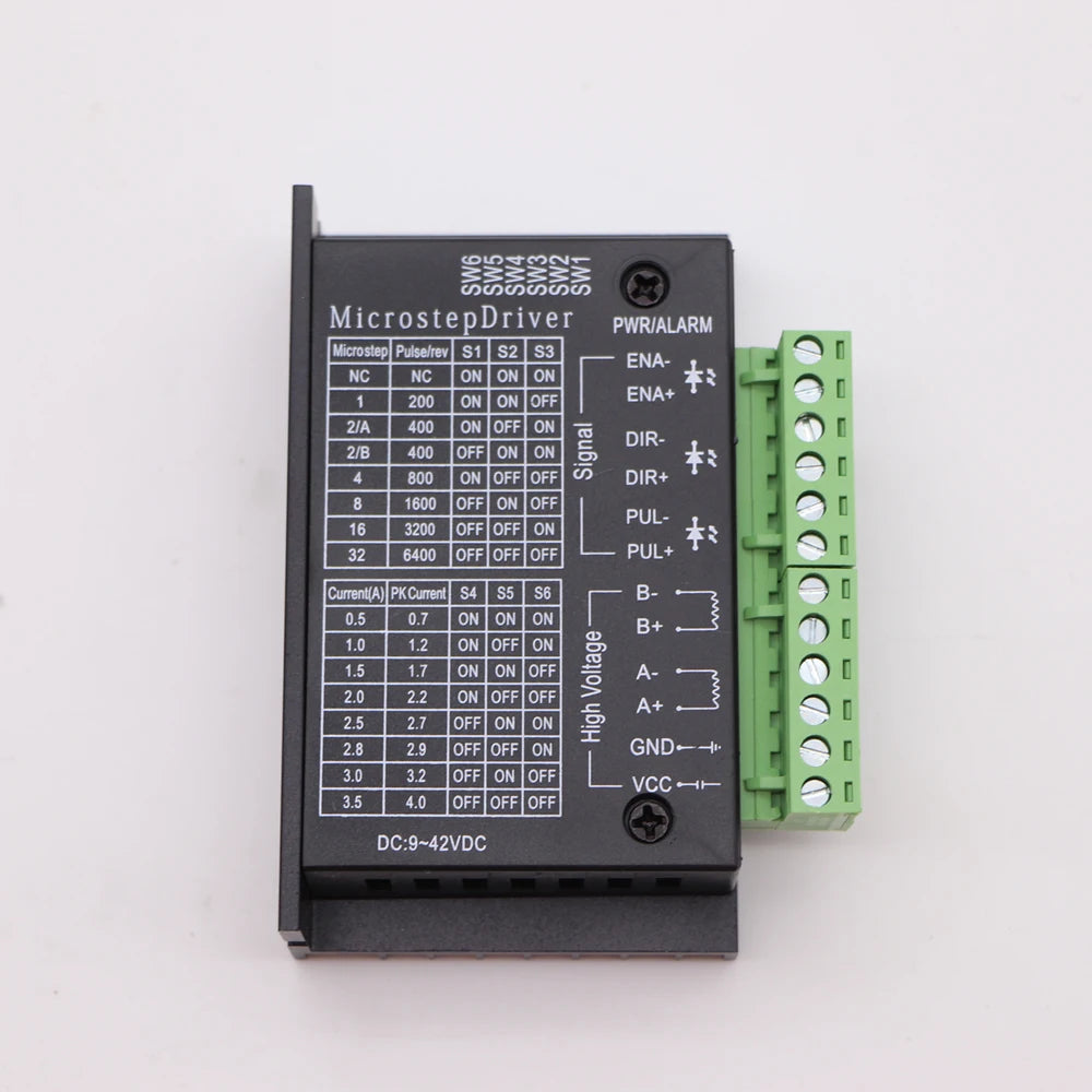 1/3/4pcs TB6600 Stepper Motor Driver Nema23 Nema 34 42/57/86 Nema17 32 segments 4.0A 42VDC for CNC Engraving Machine Wood Router
