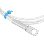 Temperature Sensor Probe PT100 Thermistor Temperature Measuring Probe Round Hole Patch Type5m