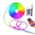 Smart RGB Neon Rope Light Waterproof LED Strip APP Remote Control Music Sync Tuya Alexa Google Home Decor Lamp