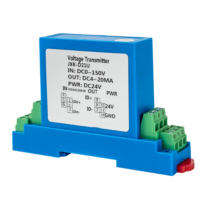 Voltage Transducer 0-100V 0-200V 0-300V Voltage Transmitter 4-20mA 0-10V 0-5V RS485 Voltage Sensor AC Voltage Signal Transmitter