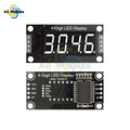 TM1637 0.36" 0.36 Inch 7 Segments Digital Display Tube 4-Digit LED  Module Board For Arduino Red Green Blue Yellow White