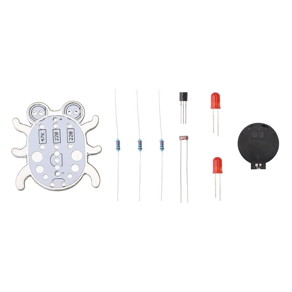DIY Weevil Eye LED Photoresistor Sensor Module Soldering Learning Kit DIY Beginner Learn to Solder Fun Kit